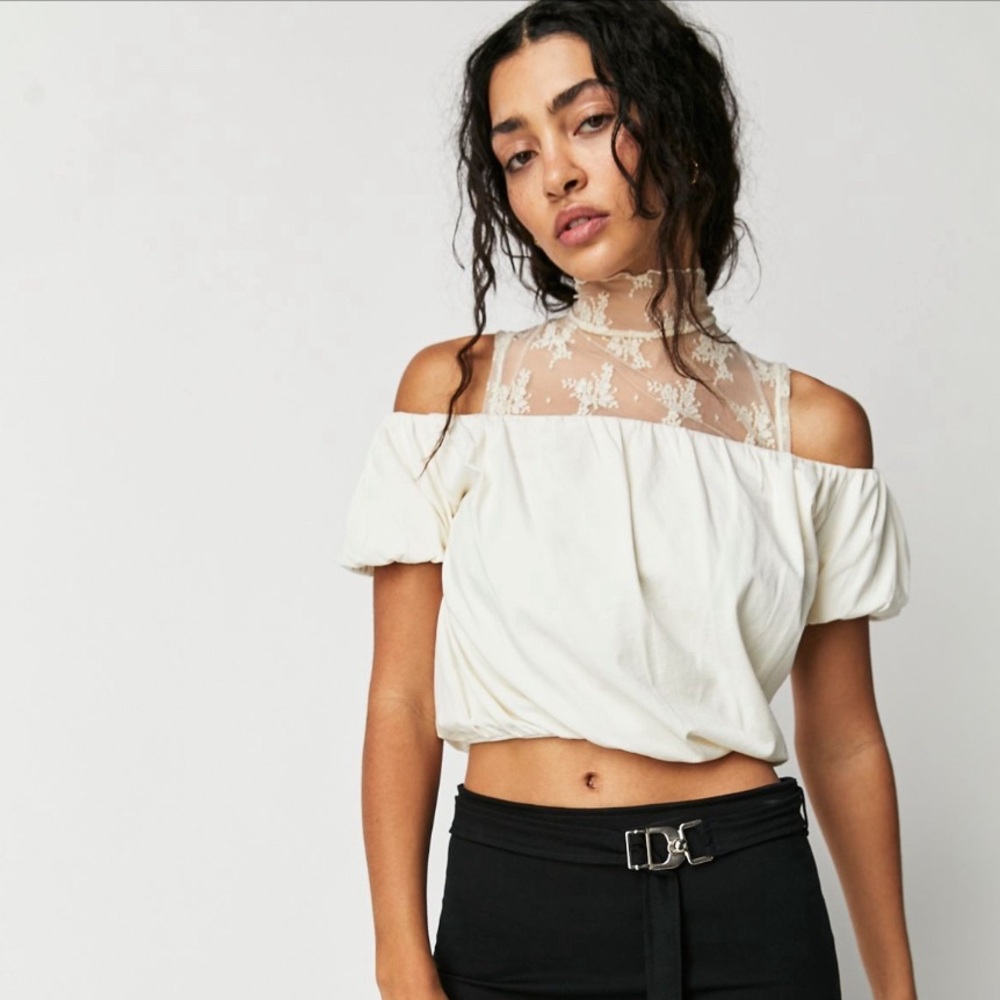 Free People Here To Slay Tee - Tofu